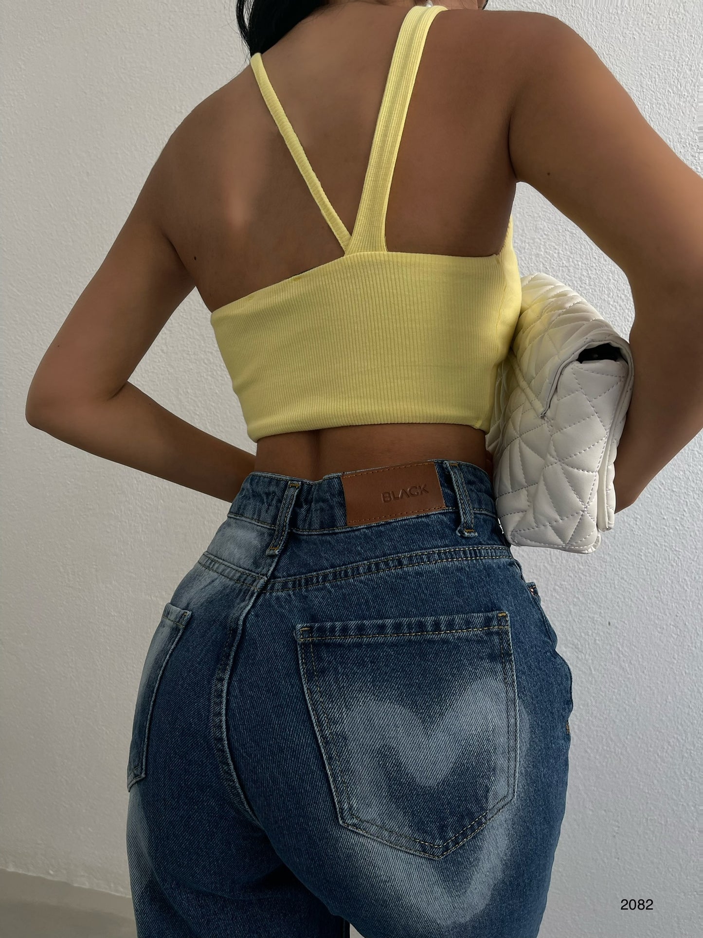 Yellow Crop Top