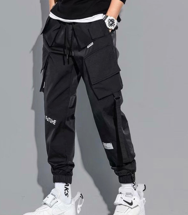 Cargo black pants